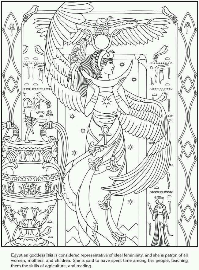 fairy goddess coloring pages - photo #19