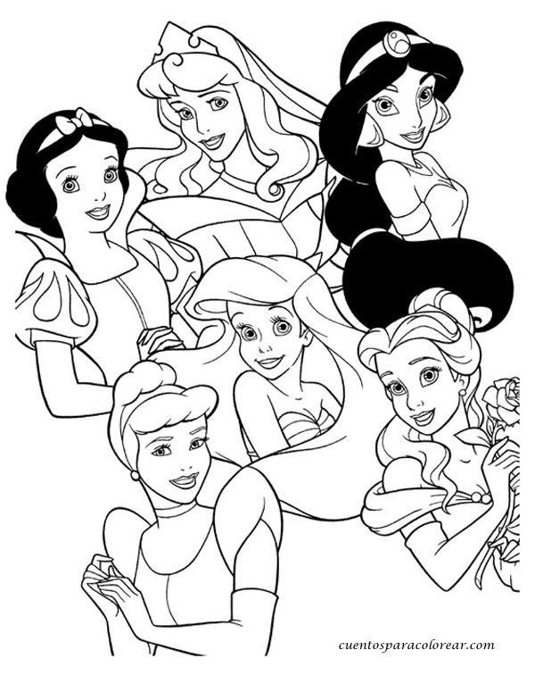 dibujos-princesas-disney