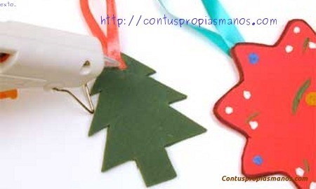 adornos navidad foam